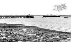 General View Looking Towards Parkston c.1955, Shotley Gate