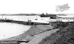 The Jetties c.1955, Shotley Gate