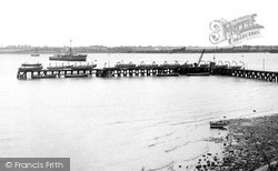 The Pier c.1955, Shotley Gate