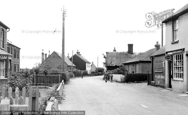 Photo of Shotley Gate, Village c.1955