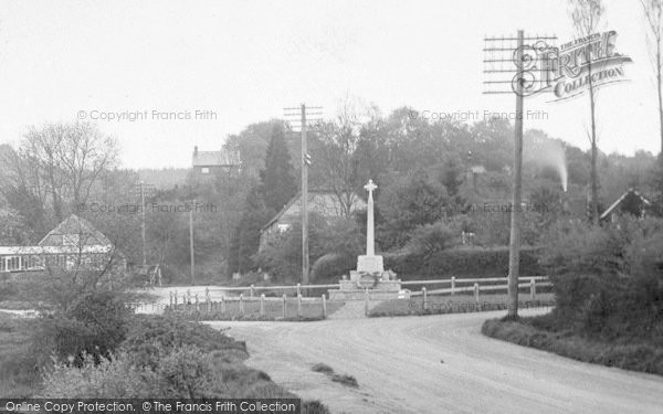 Photo of Shottermill, Camelsdale Memorial 1921