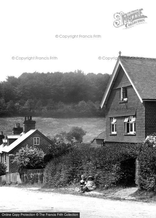 Photo of Shottermill, Children At Critchmere 1914