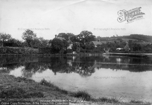 Photo of Shottermill, Mill Pond 1901