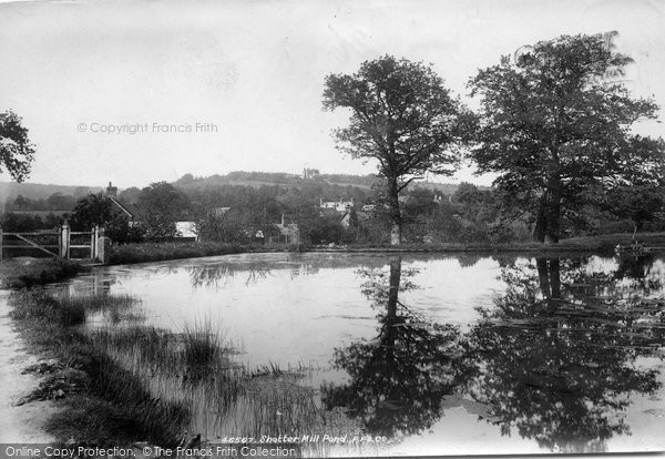 Photo of Shottermill, Mill Pond 1901