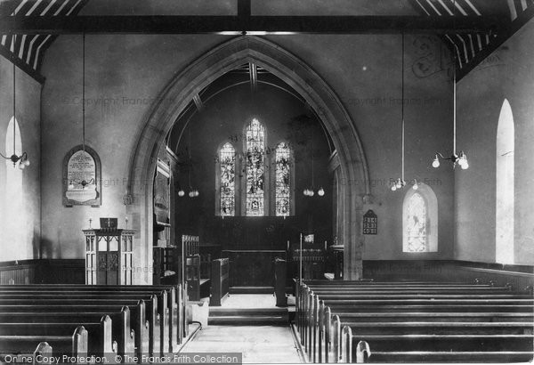 Photo of Shottermill, St Stephen's Church Interior 1907