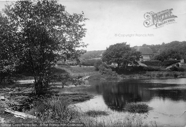 Photo of Shottermill, The Old Mill Pond 1914