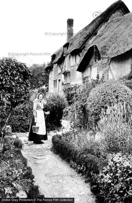 Photo of Shottery, Anne Hathaway's Cottage c.1890