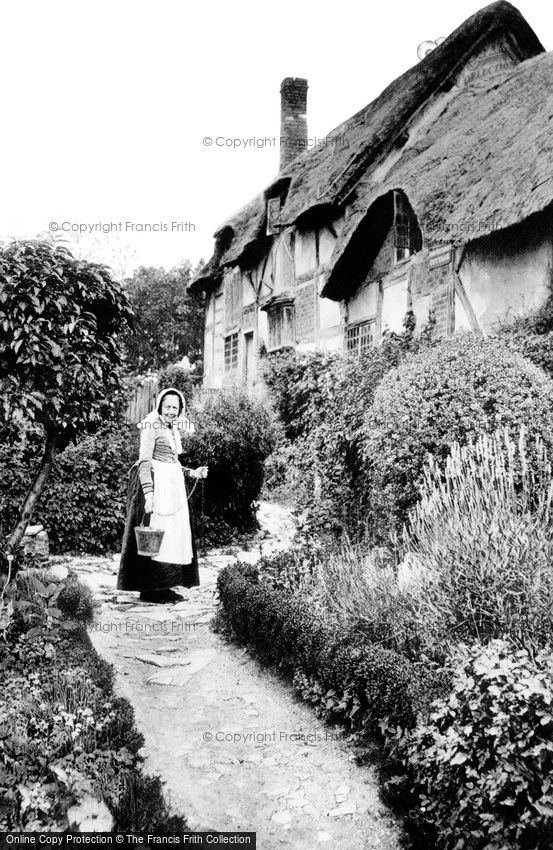 Shottery, Anne Hathaway's Cottage c1890