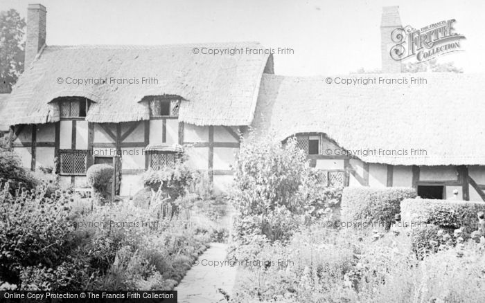 Photo of Shottery, Anne Hathaway's Cottage c.1937