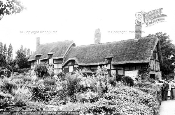 Photo of Shottery, Anne Hathaway's Cottage c.1960
