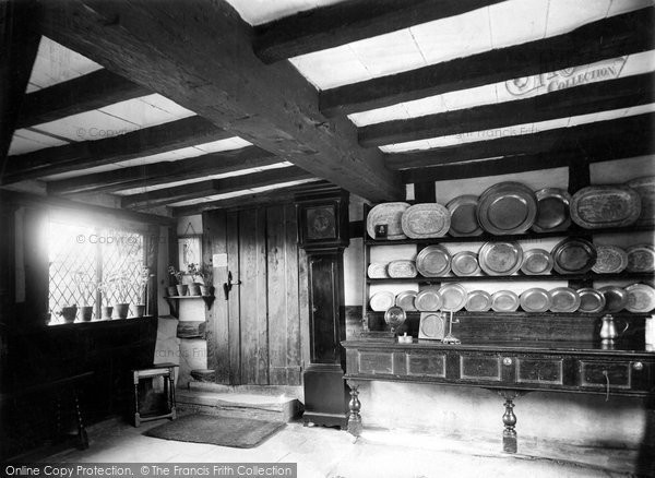 Photo of Shottery, Anne Hathaway's Cottage, The Parlour 1912