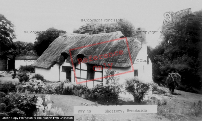 Photo of Shottery, Brookside c.1965