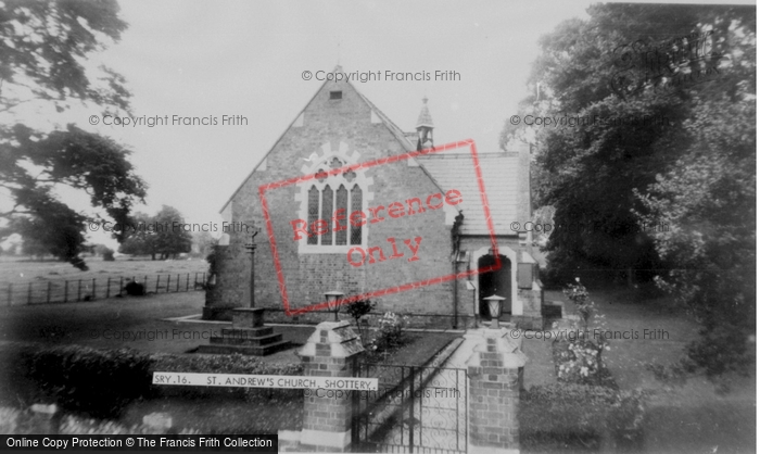 Photo of Shottery, St Andrew's Church c.1965