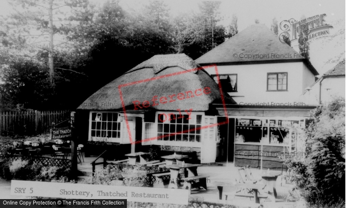 Photo of Shottery, Thatched Restaurant c.1960