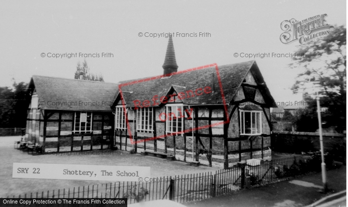 Photo of Shottery, The School c.1960