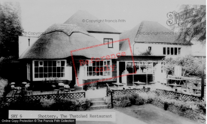 Photo of Shottery, The Thatched Restaurant c.1960