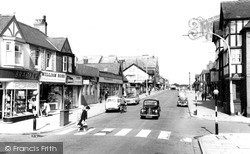 Chester Road  c.1965, Shotton