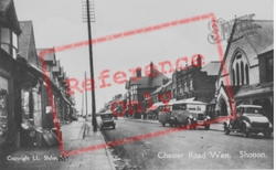 Chester Road West c.1939, Shotton