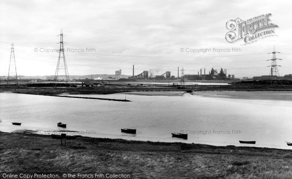 Photo of Shotton, John Summers Works And The Dee c.1965