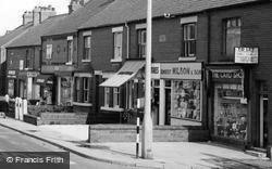 Shops, Chester Road West c.1965, Shotton
