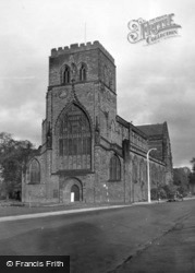 Abbey c.1950, Shrewsbury
