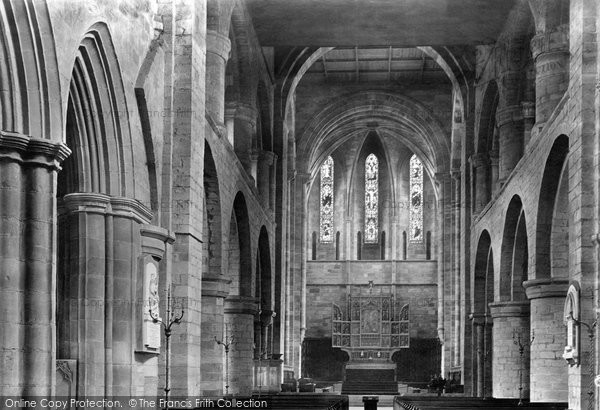 Photo of Shrewsbury, Abbey Church Interior 1891