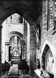 Abbey Church, The Lady Chapel 1911, Shrewsbury