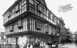 Butcher Row 1891, Shrewsbury