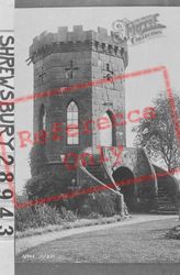 Castle, The Old Watch Tower 1891, Shrewsbury
