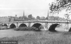 English Bridge c.1935, Shrewsbury