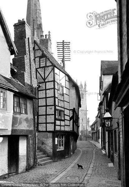 Photo of Shrewsbury, Fish Street 1924