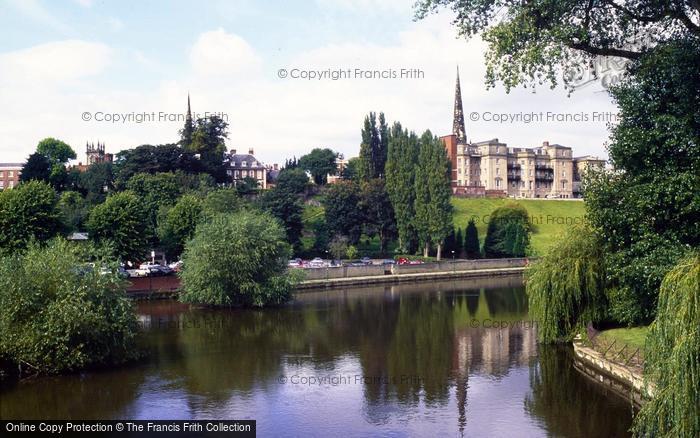 Photo of Shrewsbury, From The River 1998