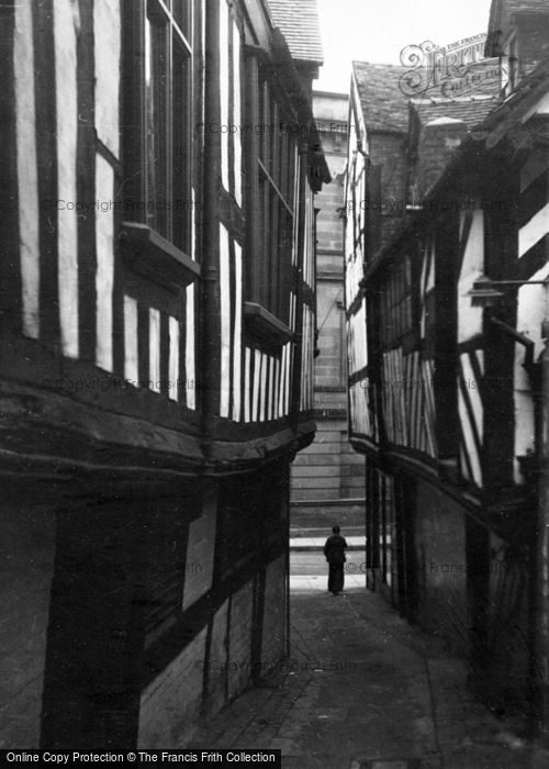 Photo of Shrewsbury, Grope Lane c.1950