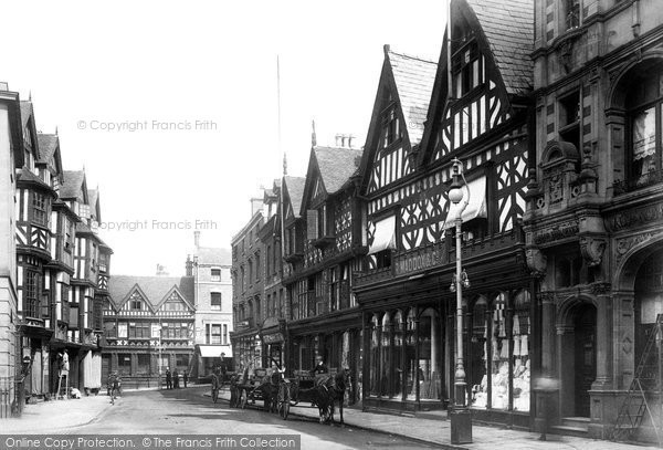 Photo of Shrewsbury, High Street 1911
