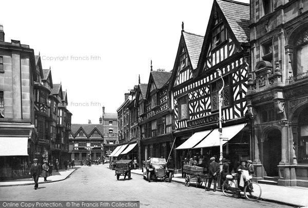 Photo of Shrewsbury, High Street 1923