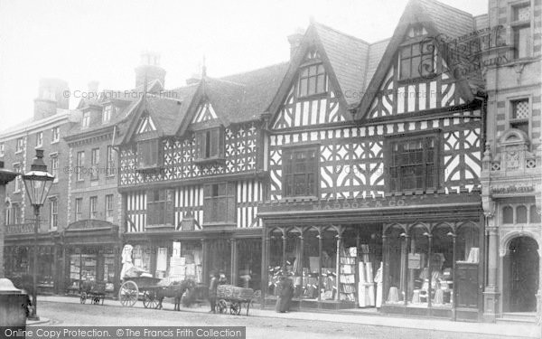 Photo of Shrewsbury, High Street c.1900