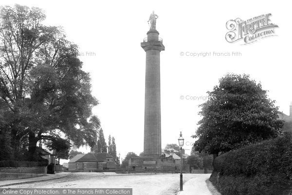 Photo of Shrewsbury, Hill's Monument 1891