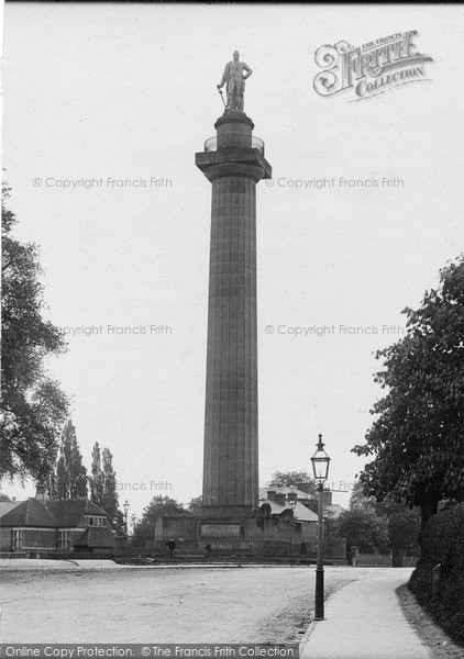 Photo of Shrewsbury, Hill's Monument 1891