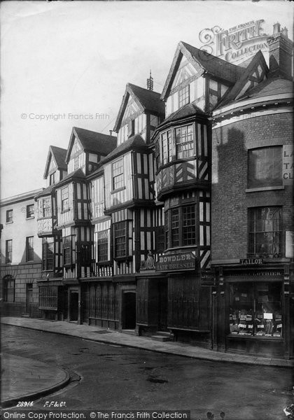 Photo of Shrewsbury, Irelands Mansion 1891