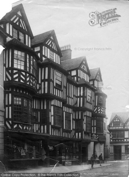 Photo of Shrewsbury, Irelands Mansion c.1880
