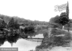 Kingsland Bridge 1896, Shrewsbury