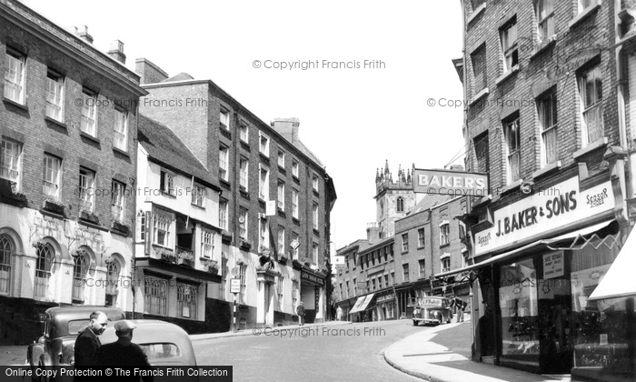 Photo of Shrewsbury, Lion Hotel, Wyle Cop c1955