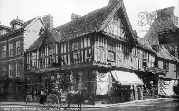 Photo of Shrewsbury, Lloyd's Mansion, Princess Street 1904
