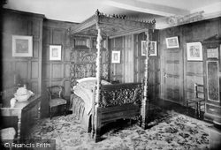 Old Council House, King Charles I Bed 1911, Shrewsbury