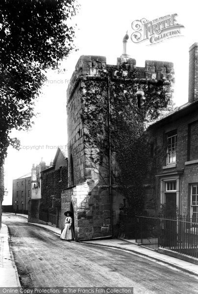 Photo of Shrewsbury, Old Cross On Town Walls 1911