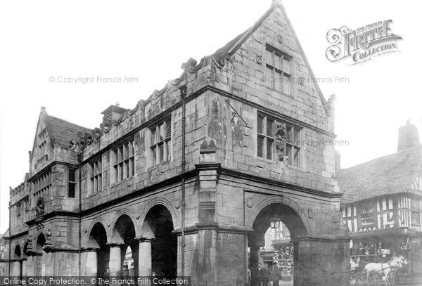 Photo of Shrewsbury, Old Market Hall 1891