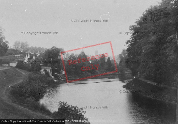 Photo of Shrewsbury, On The Severn 1896