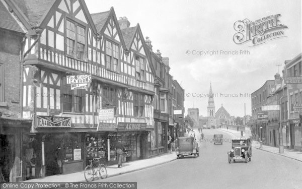 Photo of Shrewsbury, Over The English Bridge 1931