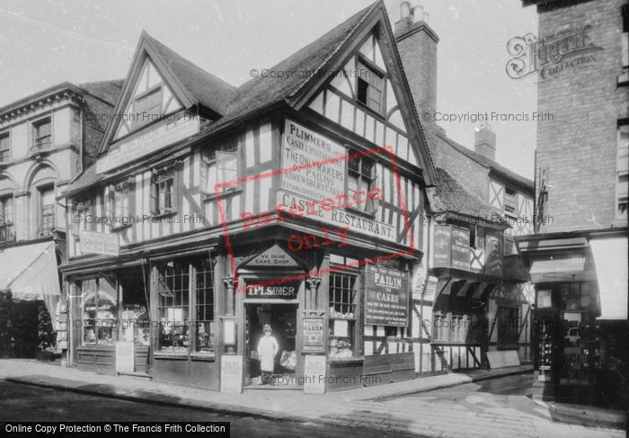 Photo of Shrewsbury, Pailin's Cake Shop 1911