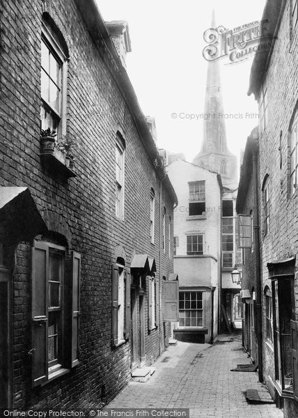 Photo of Shrewsbury, Peacock Passage 1891